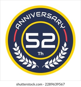 anniversary emblem vector logo numbers 1 to 100 with cool rice paddy vector elements
