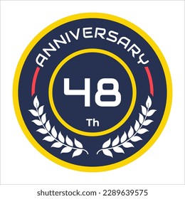 anniversary emblem vector logo numbers 1 to 100 with cool rice paddy vector elements