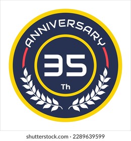 anniversary emblem vector logo numbers 1 to 100 with cool rice paddy vector elements