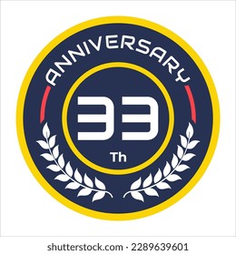 anniversary emblem vector logo numbers 1 to 100 with cool rice paddy vector elements