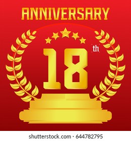 Anniversary emblems 18