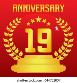Anniversary emblems 19
