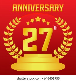 Anniversary emblems 27