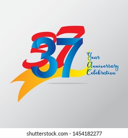 anniversary emblems 37 in anniversary concept template design
