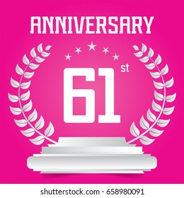 Anniversary emblems 61