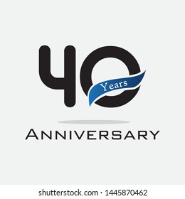 Anniversary emblems , anniversary template design for web, game ,Creative poster, booklet, leaflet, flyer, magazine, invitation card - Vector