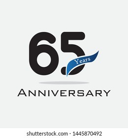 Anniversary emblems , anniversary template design for web, game ,Creative poster, booklet, leaflet, flyer, magazine, invitation card - Vector