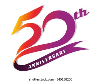 anniversary emblems50 in anniversary concept template design