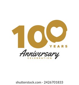 Anniversary Gold Number Vector Design Collection