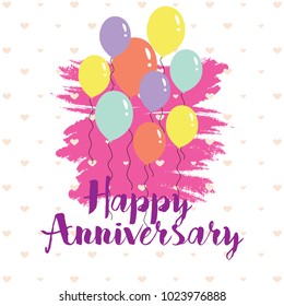 anniversary greeting card