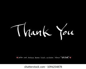 anniversary greeting / Handwritten calligraphy - vector