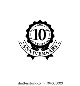 anniversary icon vector illustration