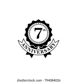 anniversary icon vector illustration
