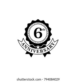 anniversary icon vector illustration