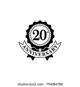 Anniversary Icon Vector Illustration Stock Vector (Royalty Free ...