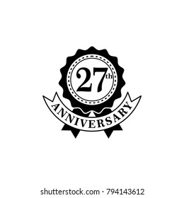 anniversary icon vector illustration