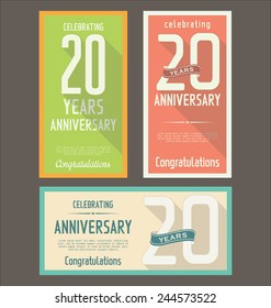 Anniversary label collection, 20 years