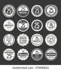 Anniversary label collection, 25 years