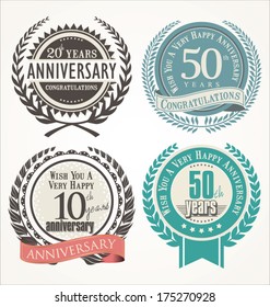 Anniversary laurel wreath