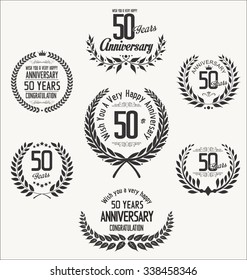 Anniversary laurel wreath 
