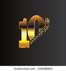 anniversary logo design