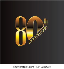 anniversary logo design