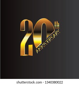 anniversary logo design