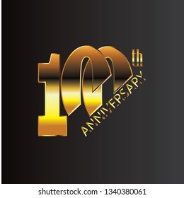 anniversary logo design