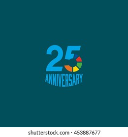 anniversary Logo Design Template. Vector Illustration.