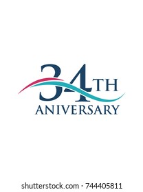 anniversary, logo, icon, vector