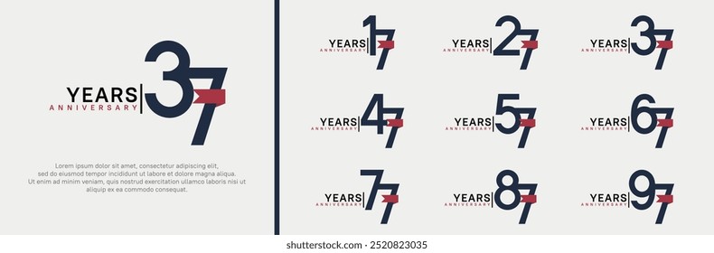 El color negro del diseño del Vector y la cinta roja se pueden utilizar para el acontecimiento de la celebración