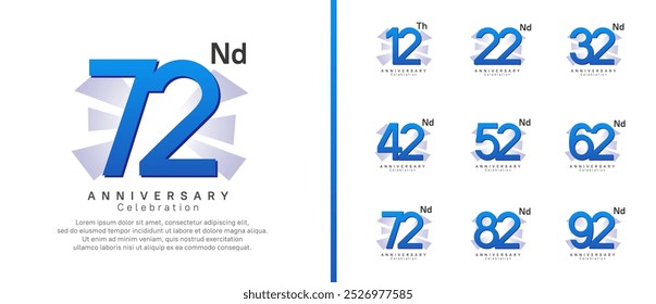 El color azul del diseño del Vector se puede utilizar para el momento de la celebración