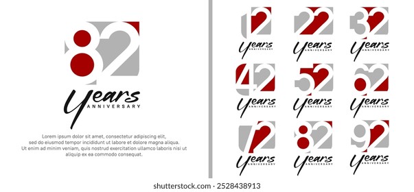 El color rojo y gris del diseño del Vector se puede utilizar para el momento de la celebración
