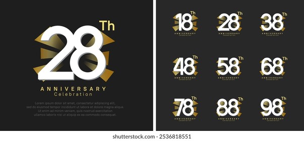 El color blanco del diseño del Vector se puede utilizar para el momento de la celebración