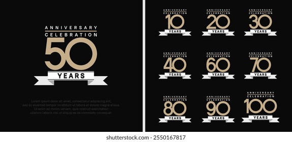 El diseño del Vector con el color marrón y la cinta blanca se puede utilizar para la celebración