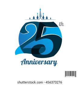 Anniversary logo and symbol design. vector file