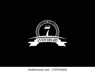 Anniversary logo template Vector design birthday celebration, Design for booklet leaflet magazine brochure poster web invitation or greeting card