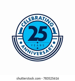 anniversary logo template. Vector and illustration.