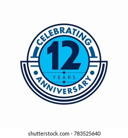 anniversary logo template. Vector and illustration.