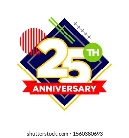 Anniversary Modern Stamp Seal for Birthday Wedding Party