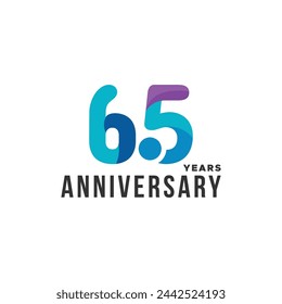 Colección de diseño vectorial de aniversario