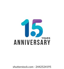 Anniversary Number Vector Design Collection