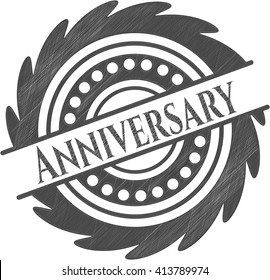 Anniversary penciled