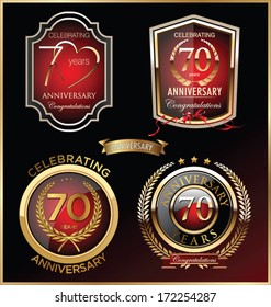 Anniversary red label, set