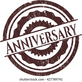 Anniversary rubber texture