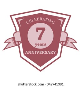 Anniversary Set Vector Template