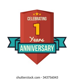 Anniversary Set Vector Template