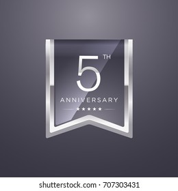 Anniversary silver shield