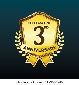 Anniversary Template Vector Design. Illustration of Anniversary Template 