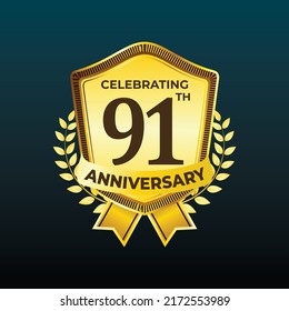 Anniversary Template Vector Design. Illustration of Anniversary Template 